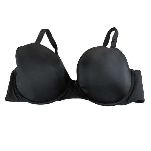Torrid curve 360 back smoothing lightly‎ lined t-shirt bra black size 40D - Picture 1 of 7